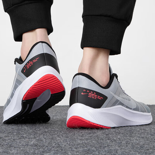 
Nike (NIKE) men's shoes 2025 summer sports shoes RUN SWIFT 2 mesh breathable running shoes student low top casual shoes DA1105-007 gray 43