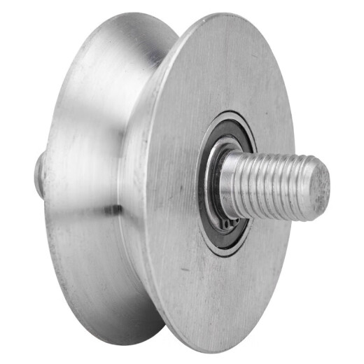 Rueda de vía de tipo V/ángulo Polea de hierro/rueda de tren ligero Rueda triangular/rueda de puerta eléctrica/rueda de la puerta de hierro/rueda de puerta móvil de 12040 V.