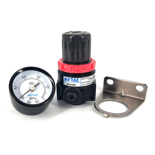BR4000 pressure reducing valve and pressure regulating valve AR2000 with strap holder