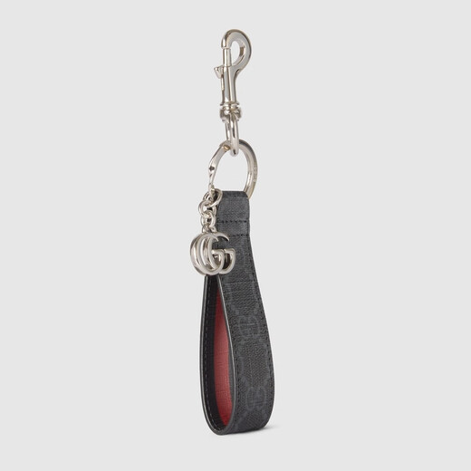 GUCCI Gucci GG key chain embellished with double G black one size