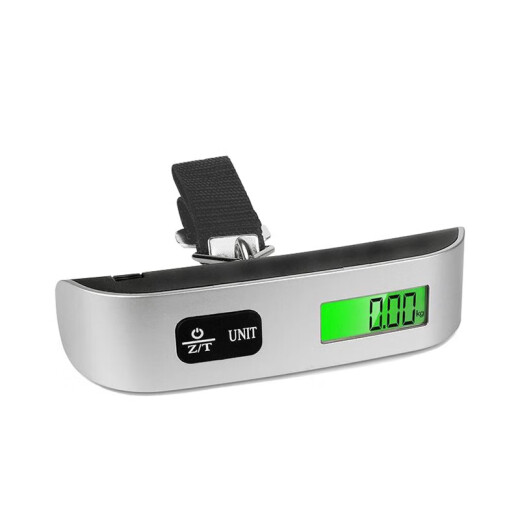 Wilkie portable electronic scale high-precision food luggage weighing mini spring scale hook scale household small scale electronic portable scale 50kg10g
