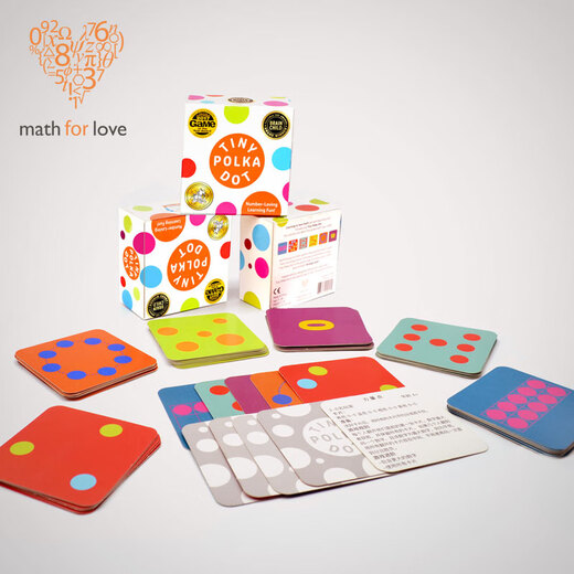Math For Love American Mathematical Thinking Game Box Children's Educational Toys Math Enlightenment Board Games Math Learning Dot Cards MathForLove Dot Cards