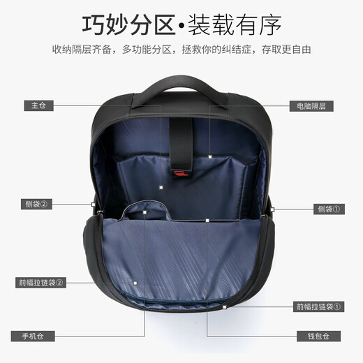 Mochila de golf de golf para hombres mochila casual de gran capacidad para hombres de estilo de viaje coreano negocio de 15.6 pulgadas bolsas de computador