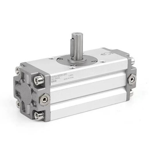 SNS rotating gear rack and rack swing cylinder CDRA1BS32 50 63 80 100 125*90 180 CDR CDRA1BSU12590C single-side angle adjustable