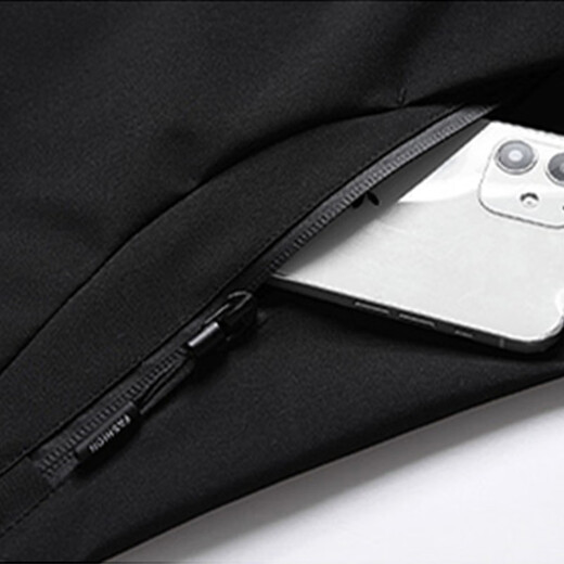 Woodpecker (TUCANO) Assault Jacket Men's Windproof and Waterproof Removable Hood Outdoor Mountaineering Sports Top Jacket Men's Dark Gray XL