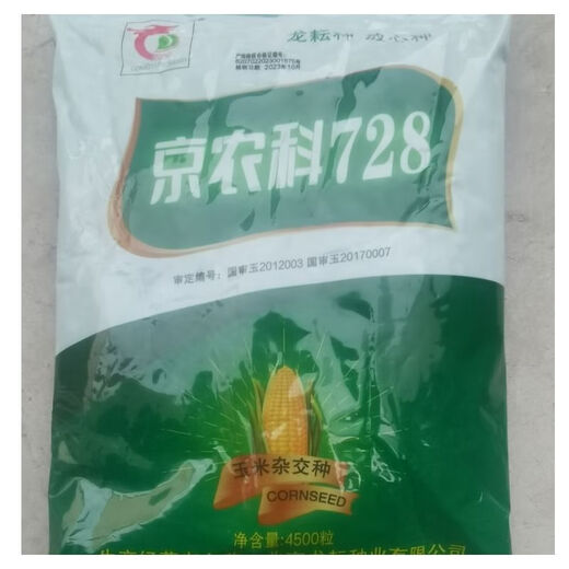 
New species, double-national review, Beijing Agricultural Sciences, 728 early maturity, high temperature, dense and dense high yield, corn species, short rod, red shaft corn seeds, Beijing Agricultural Sciences, 728 corn species [4500 grains] 1 bag