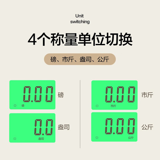 Xiangshan portable scale electronic scale portable luggage scale high-precision gram scale electronic scale kitchen spring scale household hook scale luggage weighing express scale mini hook scale battery model - with tape measure - 0.04kg-75kg