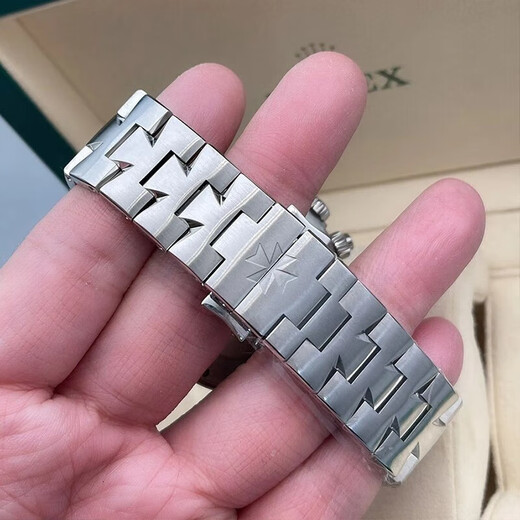[Second-main 99 NOUVEAU] Vacheron Constantin Men's Watch, Cross-Square-Sea Series Automatic Mechanical Inoxydless Steel / 18K Gold Rose Gold Chronograph Watch Seat Watch 42mm White Disk 47450 / B01A-9226