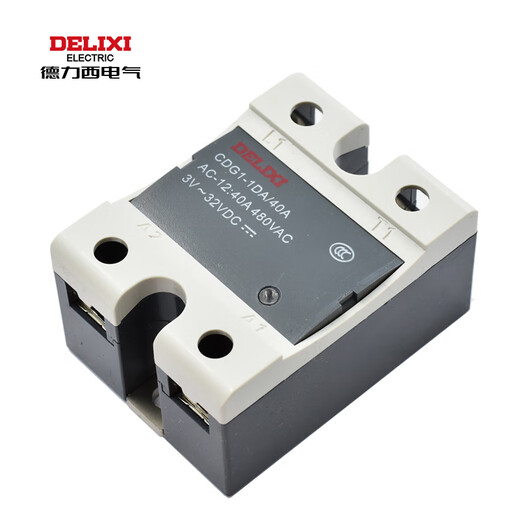 Solid state relay CDG1-1DA single-phase DC controlled AC DDAA small 24V10A25A40A60 CDG1-1DA 40A DC controlled AC