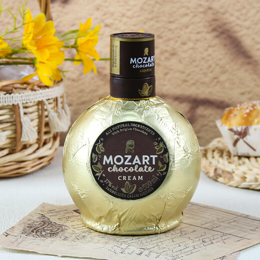 Mozart (Mozart) [Originalflasche] Österreichische Schokoladencreme -Likörwein, Fremdwein, leicht berauschende Frauenwein, Creme Schokoladengeschmack 500 ml