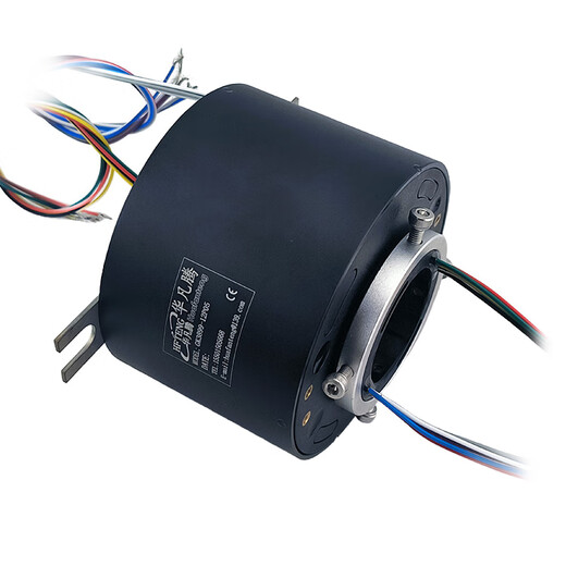 XMSJ Leitfähiger Schlupfring 360 Grad Hohldrehverbindung 612 Route 5A10A Hochgeschwindigkeits-Elektro-Schlupfring über Loch Leitfähiger Schlupfring G3899-8p10/8 Pfad 10A mittelgroße Loch