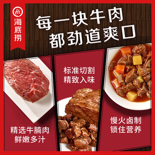 海底捞自热火锅方便即食自热锅夜宵速食免煮宿舍加班零食小酥肉部队 6款6盒1585g