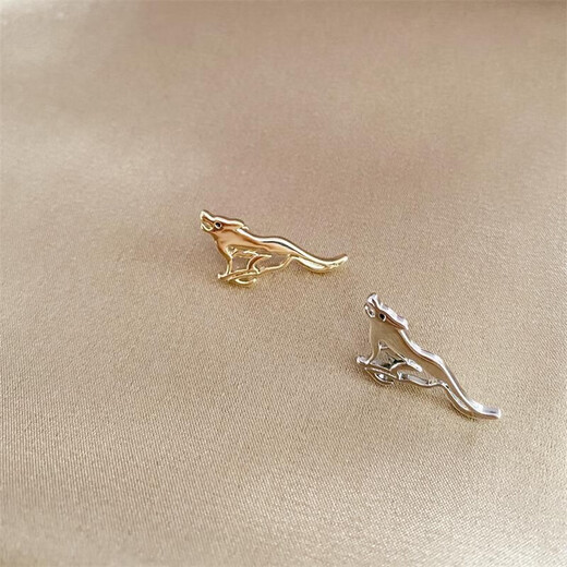 Tianqi Century Gold Store-insignia de negocios para hombre, Pin de cuello para traje, broche pequeño y exquisito con Mini logotipo de gama alta, pájaro dorado