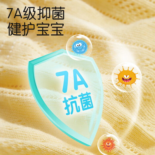 Cotton diaper pants baby pure cotton training pants can be washed with urine in the middle of the baby boy and girl newborn diaper 2 size L