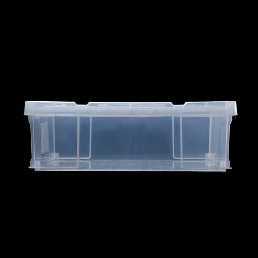 Chenzhi Shangpin Bett Unterbett Unterbettung flach ausgedehntes transparentes Kleidung Organisator Haushaltsbett Unterbett Plastiklagerstaatsbox Artefakt (zwei Packungen) 6630#44*30*16,5 cm