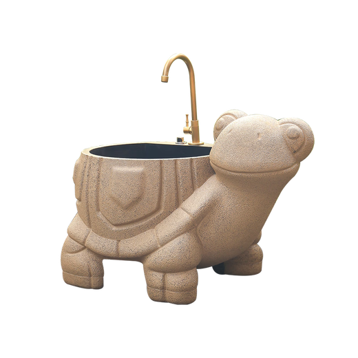 Yushixuan outdoor courtyard home balcony garden terrace B&B villa yard creative animal washing mop sink mop pool fully loaded mop pool (without faucet)