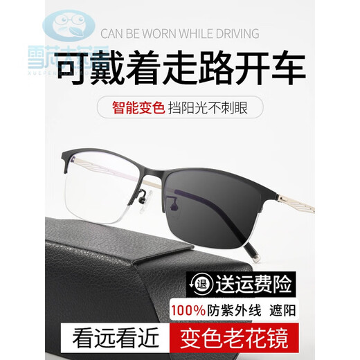 超级视力新型老花镜 超级视超力视力看远看近新型老花蒋镜蒋超大为老花眼镜远近两用 【源自香港品牌】【看近专用175度】防蓝光-683 标准