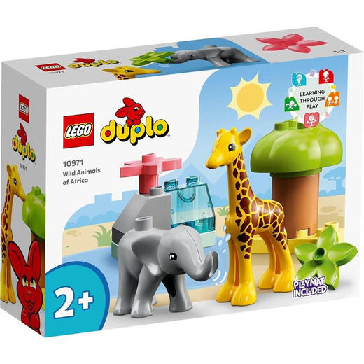 LEGO【JD物流 日本直邮】积木玩具 得宝大颗粒系列 早教益智 非洲动物 10971