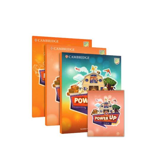 剑桥国际少儿英语  Power up 2级别 主课本+练习册+词汇练习册（剑桥大学出版社） 剑桥官方考试教材 YLE考级教材 英文原版进口 儿童英语学习