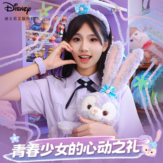 Disney (Disney) sports watch for girls, children, trendy waterproof junior high school girl ins style high school multifunctional electronic watch purple