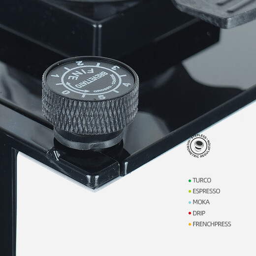 EUREKA Italian bean grinder SILENZIO imported from Italy MMG electronically controlled straight out Eureka flat knife coffee powder electric grinder coffee bean crusher small household SILENZIO white 55 cutterhead + adjustable height bracket