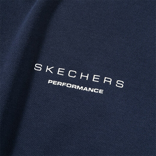 Skechers polo shirt men's summer breathable ice muscle quick-drying short-sleeved cool commuting sports T-shirt for dad P223M052