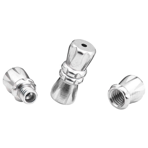 Fat Donglai's same necklace button connector imported technology pearl buckle connection buckle sterling silver turnbuckle bracelet accessories platinum plated turnbuckle/piece