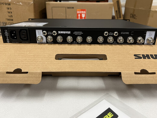 舒尔（SHURE）UA845/844天线放大器户外无线话筒接收信号功率增强器 UA8455路