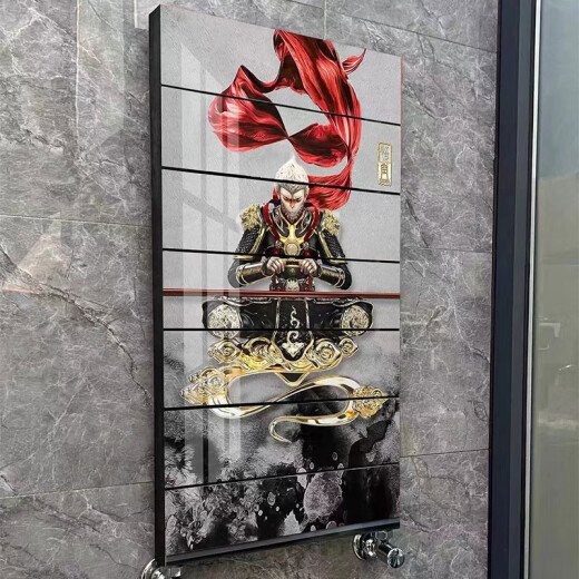 铜铝复合背篓卫浴暖气片艺术暖气片彩绘背篓卫浴暖气可定制 图案4840*400中 0mm 0mm*0mm