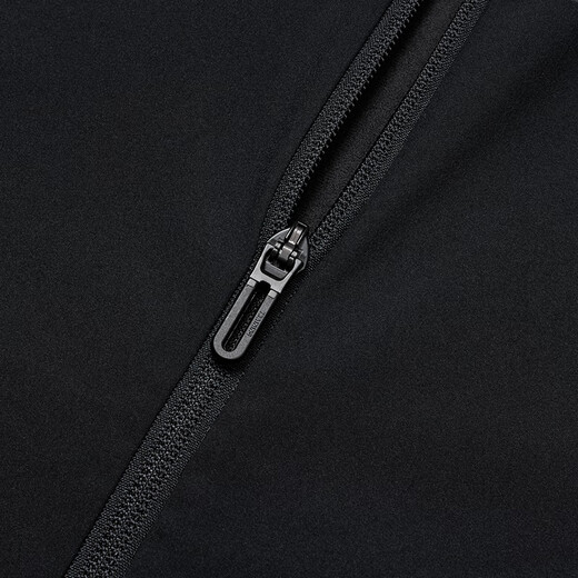 Xtep Store Same Style Warm Jacket Windbreaker Men's Training Outdoor Sports Cardigan Jacket Men 976329160150 True Black 2XL