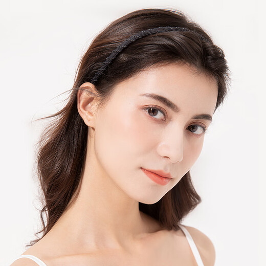 Goody Zero Pressure Headband Women's Headband Washing Face and Pressing Hair Black Simple Headwear Anti-slip No Pressure Lightweight Hair Accessories