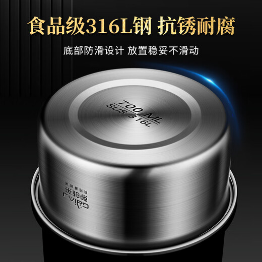 Labton food-grade 316L stainless steel steamed egg bowl, household stew pot, egg custard steaming bowl, steamed cake, steamed vegetables, steamed rice bowl with lid 15cm steaming bowl with lid*1