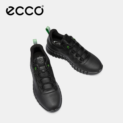 ECCO Men's Casual Shoes Retro Dad Shoes Men's Sports Shoes Thick Sole Comfortable Running Shoes Smart 525274 HL Black 52527452562 40