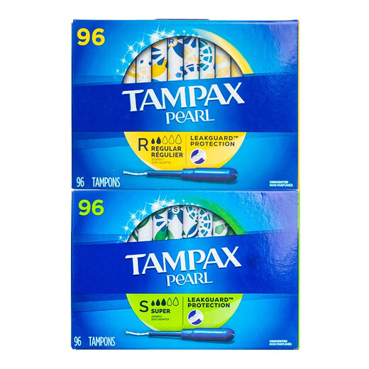 96 Tampons ohne Sinn für Induktivität, eingebaute Kathetertyp Tante Baumwollabstriche, gewöhnlicher + großer Fluss