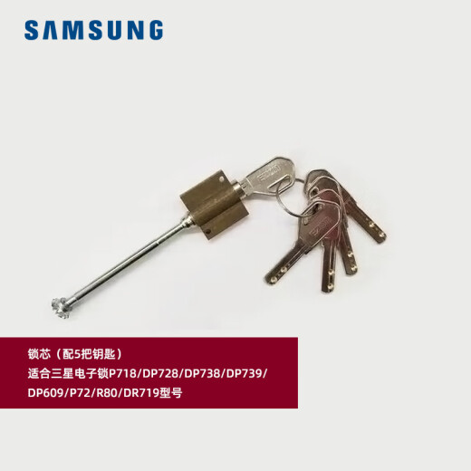 Samsung Electronic Lock P718 / DP728 / DP738 / DP739 / P72 / R80 / DR719 / P50 Core de serrure de verrouillage de verrouillage de verrouillage de verrouillage (installation gratuite)