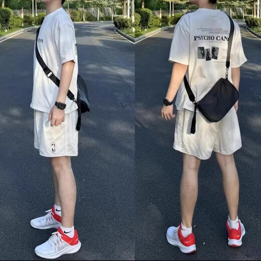 耐克（NIKE）官方舰店男鞋春季新款运动鞋QUEST 4探索者低帮休闲鞋网面跑步鞋 DA1105-100/QUEST 4/白红 44.5