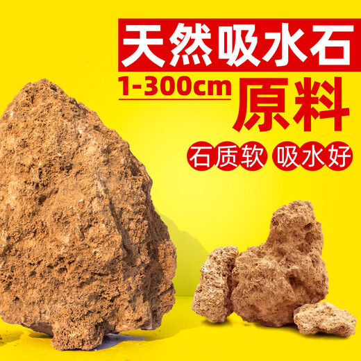 SHXI natural water-absorbing stone raw stone water stone wool crushed stone rockery bonsai micro landscape landscaping small ornaments with stones absorbent stone raw stone 10-20cm5Jin Jin is equal to 0.5kg