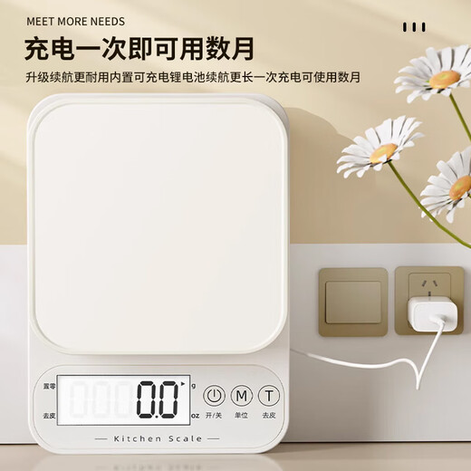 Royalstar electronic scale household kitchen scale small gram scale food scale high-precision baking scale 10kg/0.1g