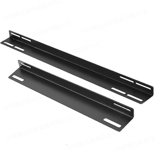 Totem cabinet L-shaped bracket network cabinet server rail bracket angle iron heavy-duty cabinet accessories black length 600*55*35 suitable for deep 900 cabinet single root 0x0x0cm