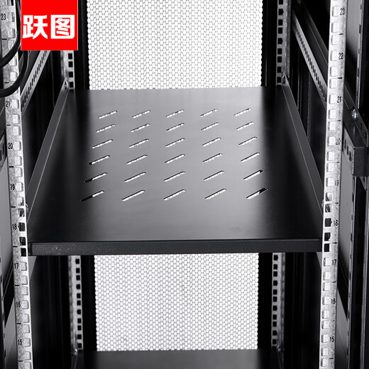 跃图机柜托盘层板隔板19英寸485mm宽*675mm深（T609） 1.2