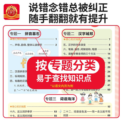 [Jingcang Sufa demain] 2025 Nouvelle version de Wang Chaoxia Primary School Core Knowledge Collection Mathematics Elementary School Basic Knowledge Inventory ** Résumé et tri de la collection d'examen des connaissances difficiles Primaire et Junior High School Examen général