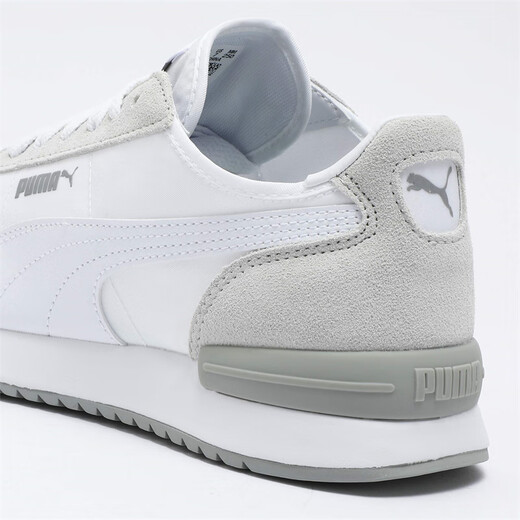 彪马（PUMA）【复古跑鞋】轻便薄底T头鞋男女运动休闲鞋R78 392901 白-灰色-烟灰色-14 42