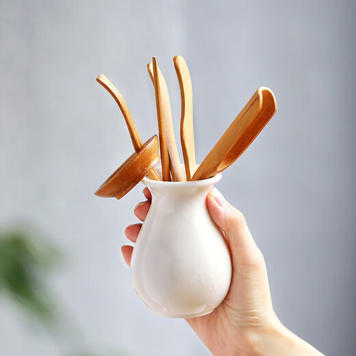 Language Arts, Six Gentlemen of Tea Ceremony, Kung Fu Tea Set Accessories, Tea Ceremony Tea Holders, Cup Holders, Ice Tea Ceremony