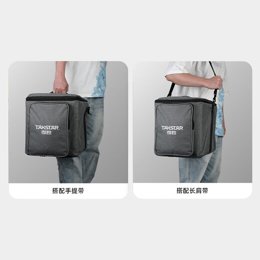 Desheng OD200 outdoor road singing audio live broadcast internal recording guitar playing karaoke high power musical instrument speaker OD200 red standard version