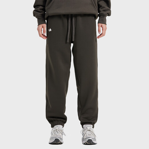 HOTSUIT back show velvet trousers men's thermal sweatpants leggings sweatpants loose and comfortable taupe L