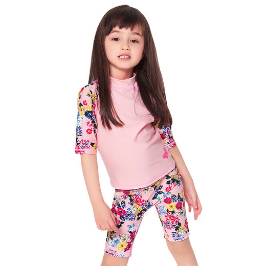 Ezi children's swimsuit girls student split swimsuit surfing suit hot spring swimsuit swimsuit Ezi12004