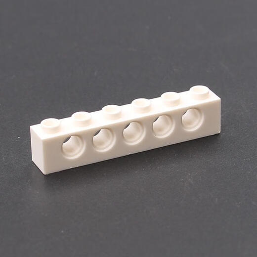Совместим с LEGO 3894 Строительные блоки технологии небольших частиц, детали и кусочки Машины 1x6 с 5 -отверстиями кирпичи, 6 отверстий MOC Repair 1 1x6 с 5 -отверстиями Black
