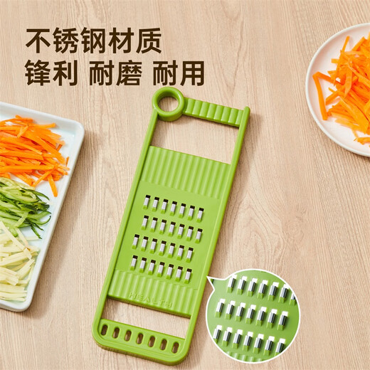 Cui Dahuang multi-functional vegetable cutter for home kitchen potato shredder grater carrot shred artifact white without hand guard to save time and effort