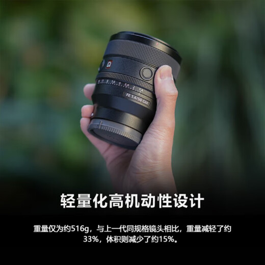 Sony SONY FE50-1.8 35-1.4 35-2.8 55-1.8 135-1.8 full-frame mirrorless lens FE 50mm F1.4 GM official standard