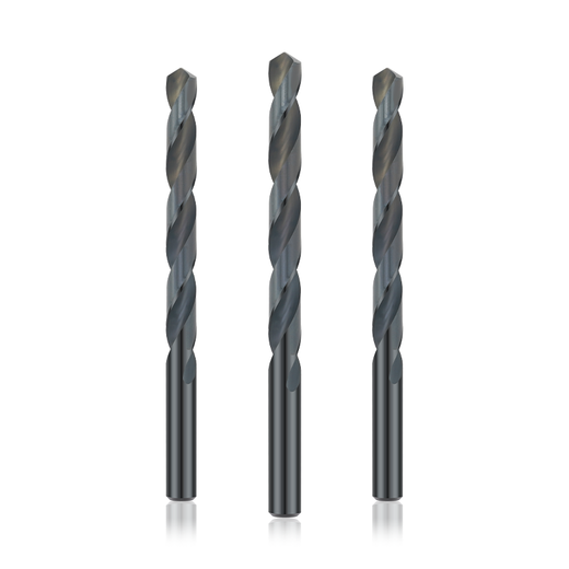 Japan's Fujitsu original imported Litchi L500 cobalt-containing high-speed steel straight handle twist drill bit 02175 D2 point 0